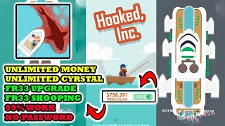 Hooked Inc Fisher Tycoon mod apk terbaru 2023 - Unlimited Money & Crystal screenshot 3