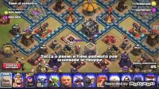 CLASH OF CLANS: ATTACCO CON 80 GOLEM A VILLAGGIO MAXATO screenshot 5