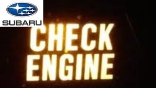 Subaru Check Engine Light Flashing But Car Is Running Fine How To Simple Fix Green Wires Under Dash.