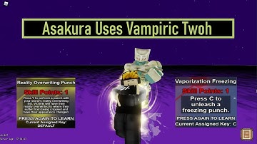 [YBA] Asakura using Twoh Vamp in 1v1