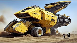 Most Satisfying Mighty Giants On Land: 55 Impressive Industrial Machines Operating