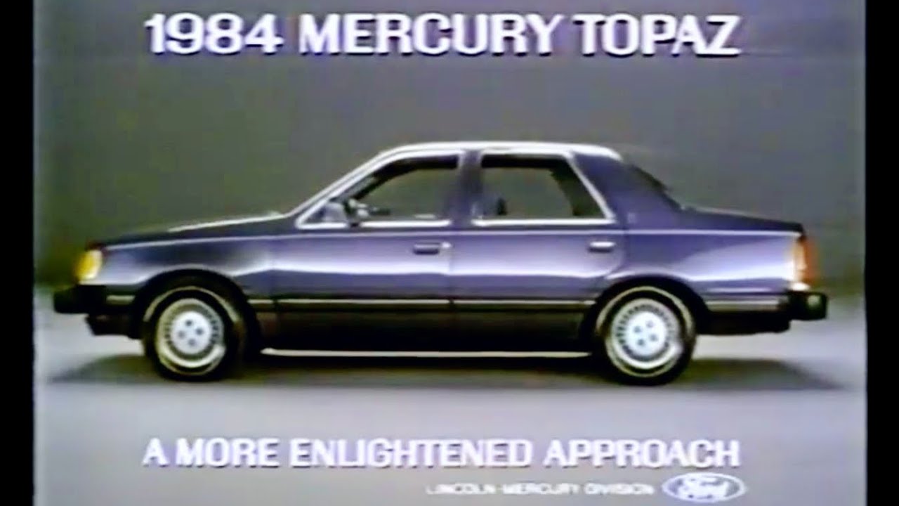 1984 Mercury Topaz commercial  -1 min