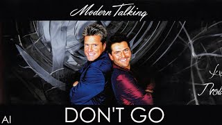 Modern Talking - Don't Go (Ai Cover Yazoo)