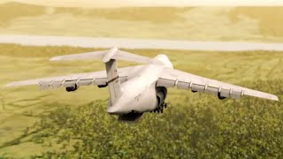 1975 Tân Sơn Nhứt Lockheed C-5 Crash - Animation