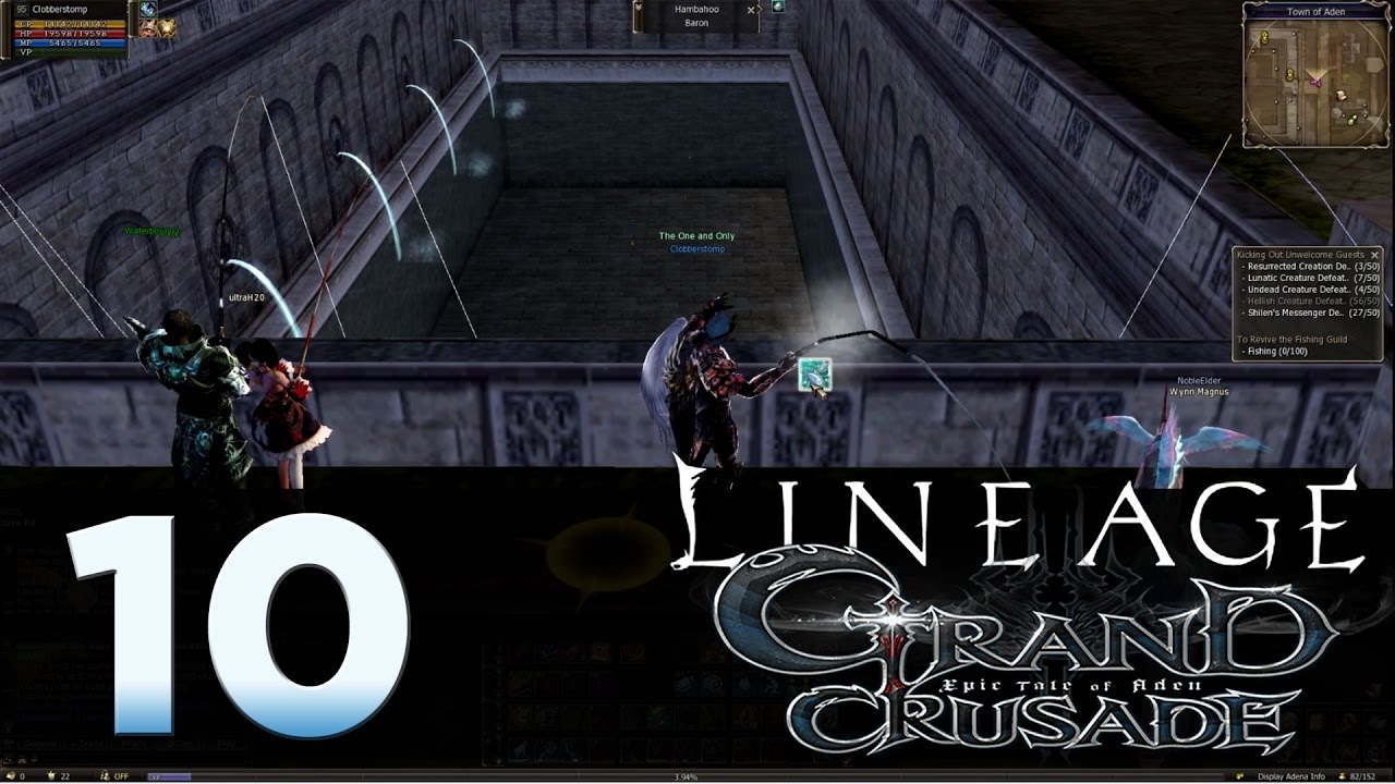 Lineage 2 Grand Crusade Episode 10 Master Fishing Rod YouTube
