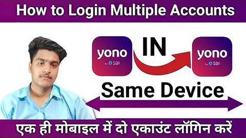 How to Register Dual Account in Yono Sbi App | How to Login Dual Account in Yono Sbi