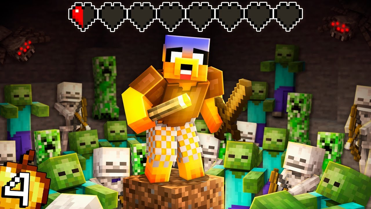 ¿PUEDO PASAR MINECRAFT A MEDIO CORAZÓN? 😰💔 UHC España T12 Ep. 4 (MIKECRACK)