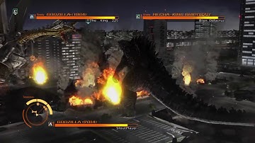 GODZILLA PS4 : Godzilla 2014 vs Mecha King Ghidorah vs Godzilla 1964