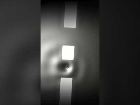Аналог эксперимента с двумя щелями из макромира #sciecne #наука #факты #физика #physics #universe