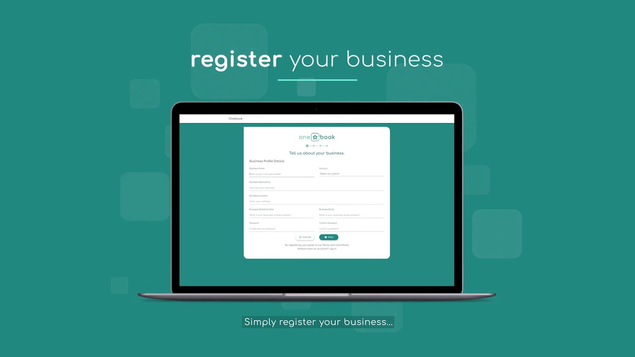 Onebook | Book & manage business appointments quick & easy