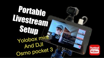 IRL Setup: yolobox mini with DJI osmo pocket 3