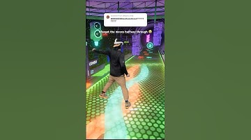This dance looks easy but it’s so hard 😭 #shorts #dancedash #vr #metaquest2