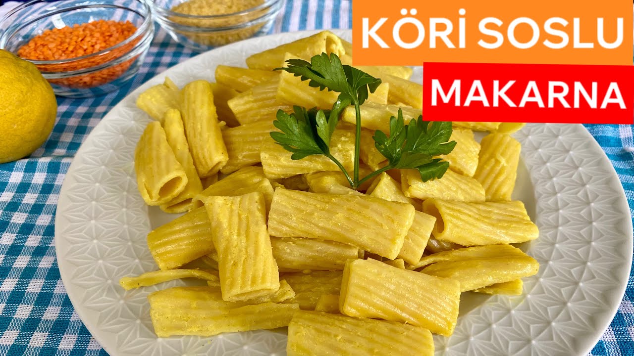 Köri Soslu Makarna Tarifi | Kremalı Köri Soslu Makarna Nasıl Yapılır❓#pratiktarifler #makarnatarifi