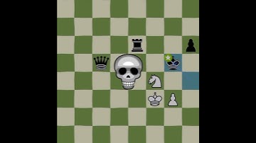 @chess Double Brilliant Moves & Rare Double Knight Fork #chess #chessgame #brilliantmove #chessedit