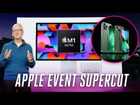 Apple Mac Studio event in 11 minutes