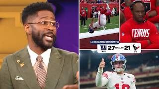 New York looks CLEAR FAVORITES in NFC East - Nate Burleson reacts to Giants def. Texans 27-21 OT