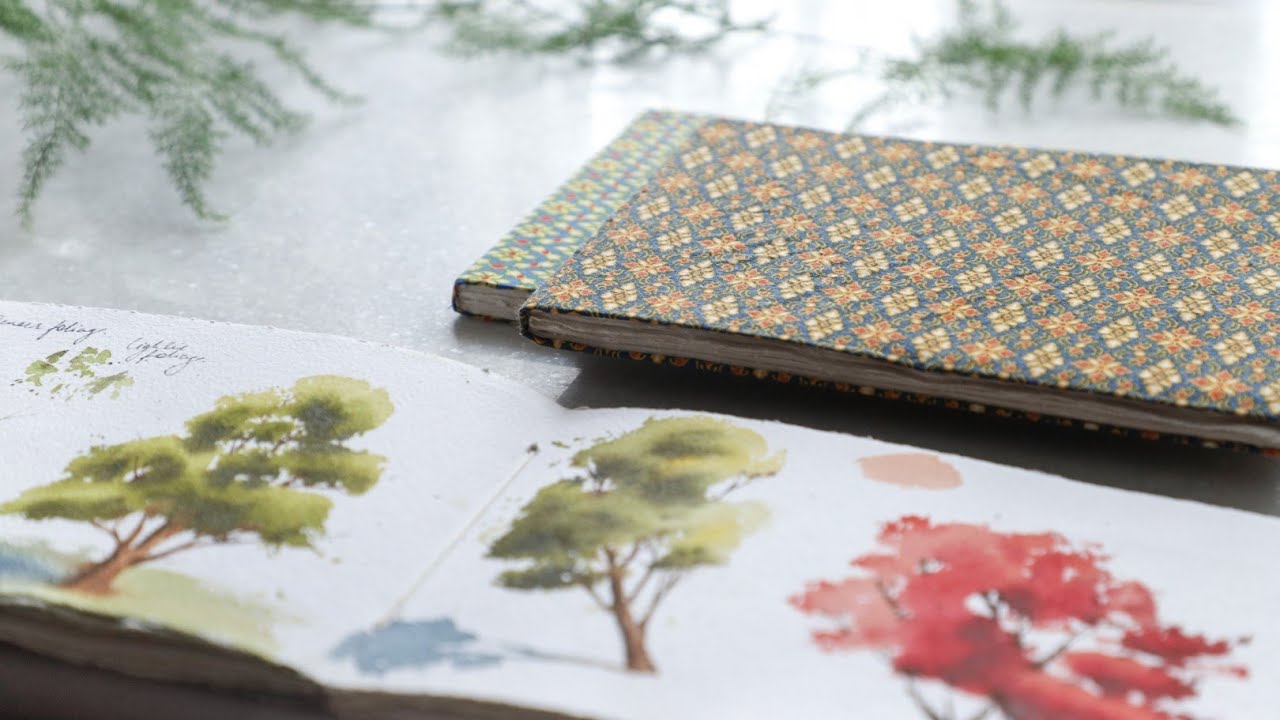 Small Watercolor Sketchbooks - Banarasi Silk Saree Collection – Blue Pine  Arts LLP