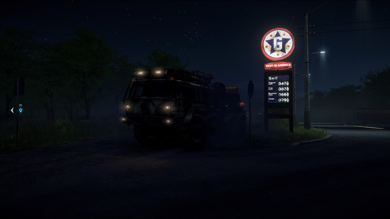 SnowRunner - Ночью грязь вкуснее!