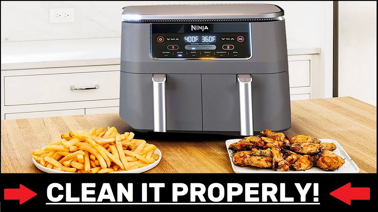 Finally cleaned my Ninja Foodi Dual Zone air fryer. : r/airfryer