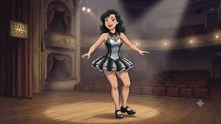 Lolita tap dancing animation AI