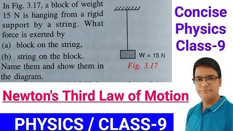Force exerted by block on the string||Force exerted by string on the block||String Mass system||