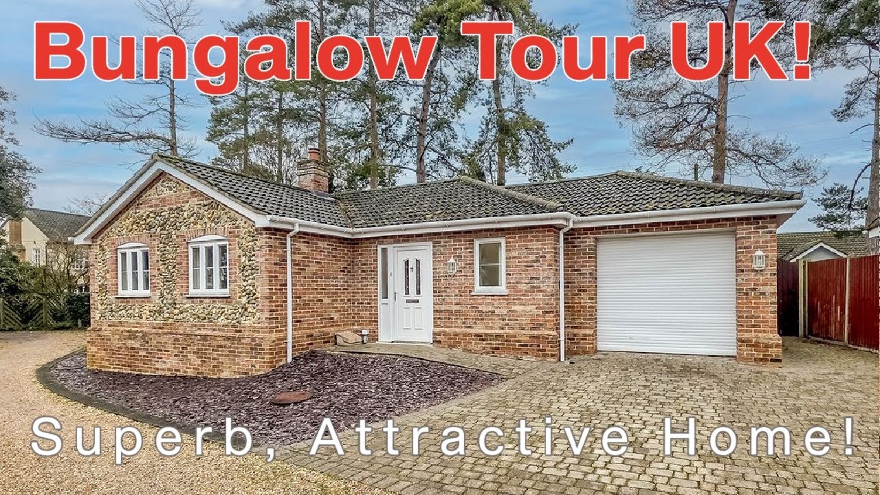 Экскурсия по бунгало в Великобритании! Фантастический дом! Продается за 325 000 фунтов стерлингов...