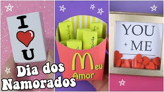 DIY DIA DOS NAMORADOS - 7 IDEIAS LINDAS E CRIATIVAS 💕 2023