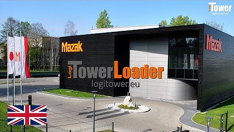 Sheet metal cutting automation - LogiTowerLoader in cooperation with Mazak laser cutting machine
