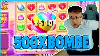 500x BOMB in Candy Blitz Bombs! 🔴 My biggest multiplier ever. / DieGawinos screenshot 4