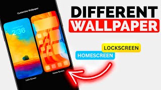 How to Change Homescreen Wallpaper on iPhone | Set Different HomeScreen and Lockscreen Wallpaper