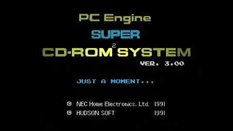 Gradius II intro on real machine