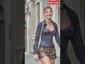 Russian Beauty ✨ Golden Hour Street Walk | Stunning Fashion Vibes#fashion#model#style#viral#shorts