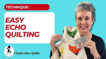 Walking Foot Echo Quilting Made Simple