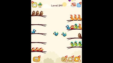 Bird Sort Color Puzzle 241 | Tricky Parrot Sorting Challenge