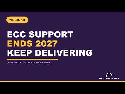 Navigating the End of SAP ECC Support for Functional Owners - Webinar