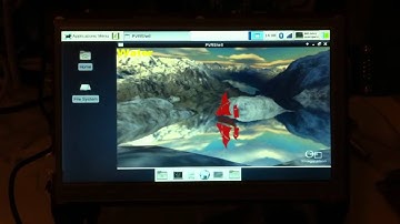 SGX OpenGL es2 demo on 7" uLCD lite