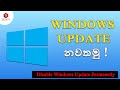 How To Permanently Disable Windows 10 Auto Update Sinhala Tutorial (2024) | PC GAIYA