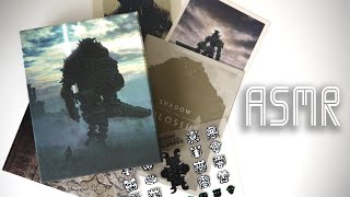 ASMR Shadow of the Collosus Special Edition Unboxing - (Whispering)