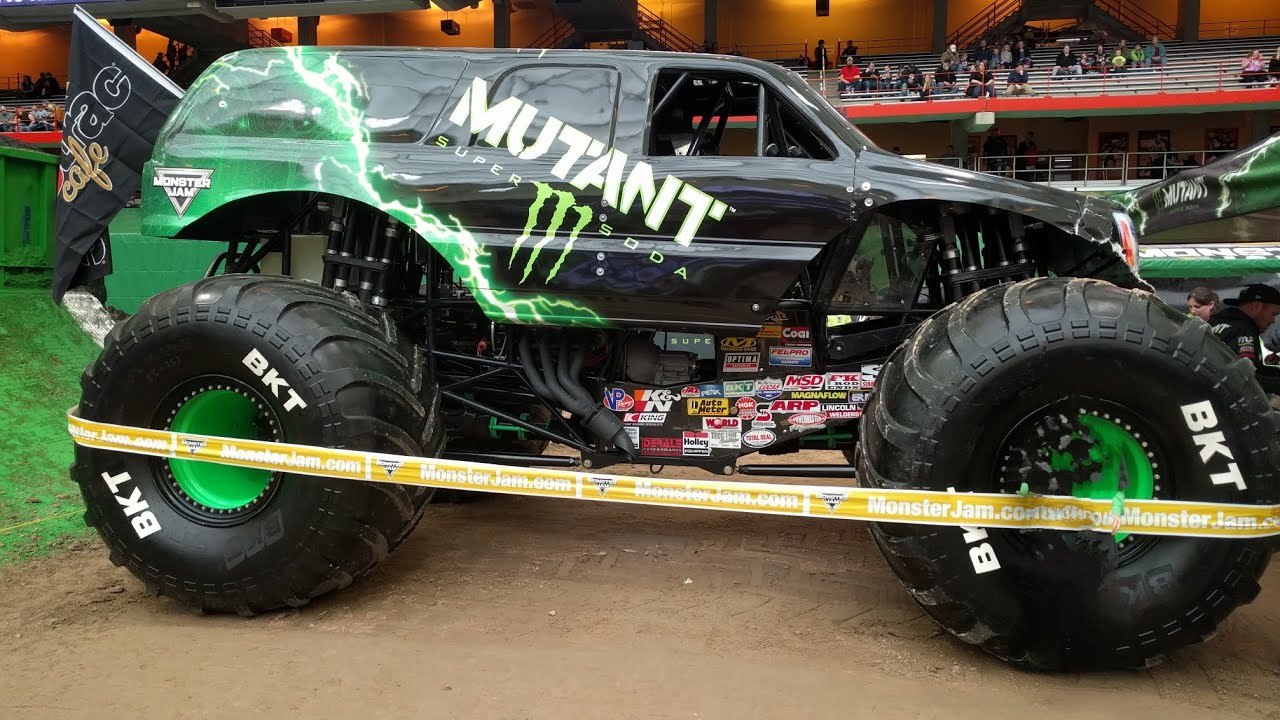 Monster Jam Syracuse 2018 Mutant Super Soda Freestyle