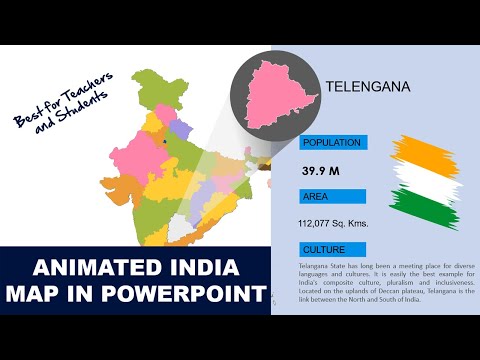 Animated India Map