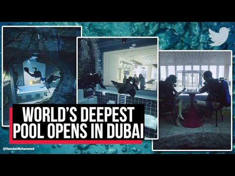 World's deepest pool opens in Dubai, part of huge underwater city | Deep Dive Dubai | Cobrapost