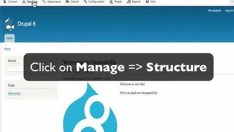Content Management in Admin Interface - English
