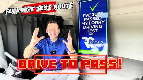 How Do You Drive HGV to Pass Your Test? Full HGV Test Route - Leighton Buzzard Test Centre Tips!