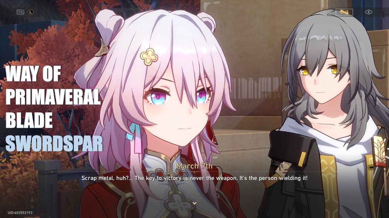 Honkai: Star Rail | Way of Primaveral Blade: Swordspar (Japanese Dub)