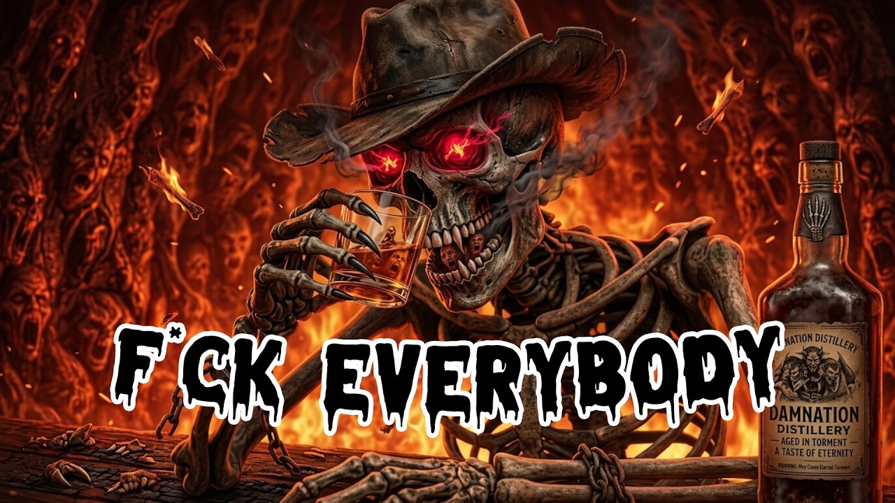 F*CK EVERYBODY 💀 | Dark Outlaw Country Rap (⚠️ Explicit Lyrics