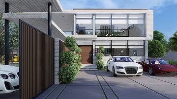 TEMA House - A 3d Architecture Animation Walk-through  - (Lumion 9)