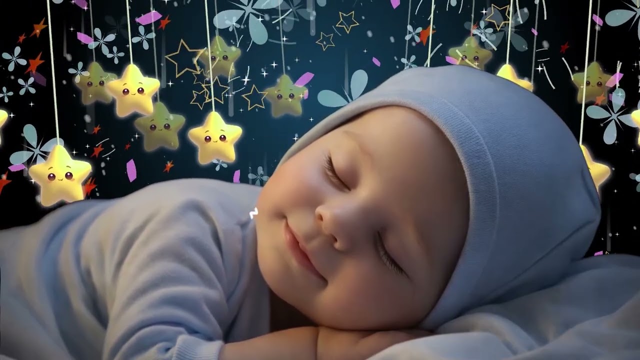 Baby Sleep Music 💖 Deep Calm Baby Sleep in 2 Minutes 🌙 Beat Insomnia 🎵 Mozart & Brahms Lullabies