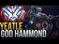 Best Of "Yeatle" RANK 1 HAMMOND GOD - Overwatch Montage