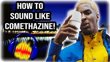 How To Sound Like Comethazine! Audacity Tutorial!