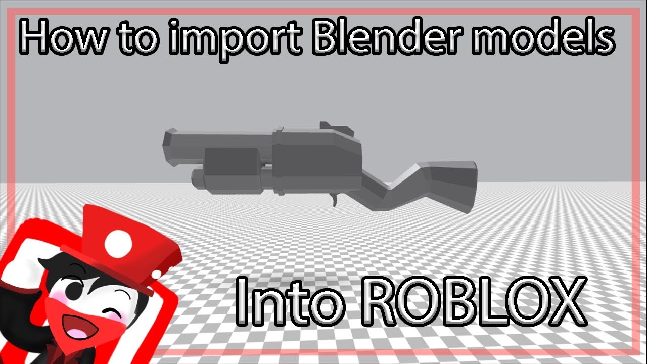 How To Import Blender Models Into Roblox Roblox Studio Youtube - how to make a roblox model in blender